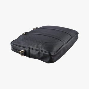 Pre-owned Gucci Diamante Black Leather 208463 handbag | stylenewstar