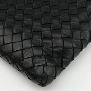 Pre-owned Bottega Veneta Intrecciato Black lambskin shoulderbag | stylenewstar