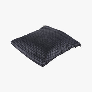 Pre-owned Bottega Veneta Intrecciato Black lambskin shoulderbag | stylenewstar