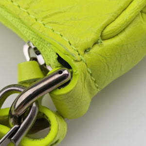 Secondhand Balenciaga Le Cagole Green lambskin shoulderbag | stylenewstar