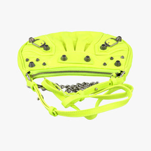 Secondhand Balenciaga Le Cagole Green lambskin shoulderbag | stylenewstar