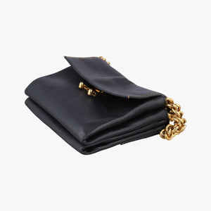 Vintage Marni Trunk Black Leather shoulderbag | stylenewstar