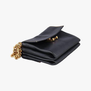 Vintage Marni Trunk Black Leather shoulderbag | stylenewstar