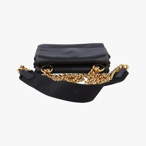 Vintage Marni Trunk Black Leather shoulderbag | stylenewstar