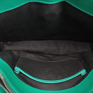 Pre-owned Bvlgari Serpenti Forever Green leather shoulderbag | stylenewstar