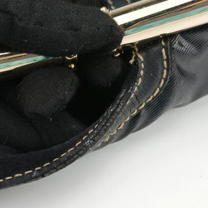 Pre-owned Gucci Dialux Britt Hobo Black Leather 167732 shoulderbag | stylenewstar