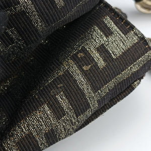Pre-owned Fendi Mia Brown canvas 8BR616 shoulderbag | stylenewstar