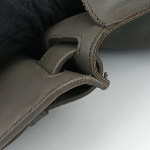 Vintage Bottega Veneta Intrecciato Grey lambskin shoulderbag | stylenewstar