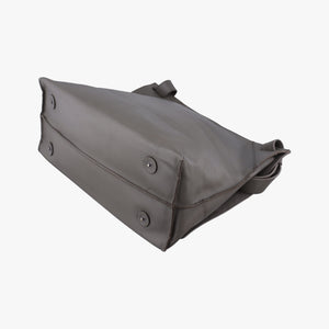 Vintage Bottega Veneta Intrecciato Grey lambskin shoulderbag | stylenewstar