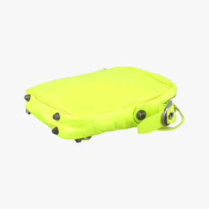 Pre-owned Balenciaga Le Cagole Neon Yellow lambskin shoulderbag | stylenewstar