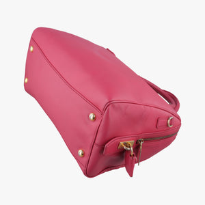 Pre-owned Prada Boston Pink SAFFIANO Leather BN1874 handbag | stylenewstar