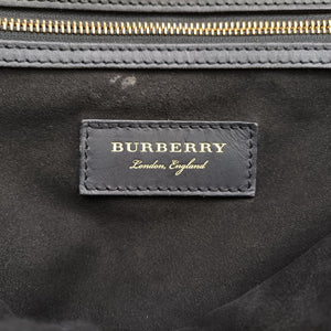 Pre-owned Burberry Bridle Black Leather shoulderbag | stylenewstar