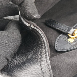 Pre-owned Burberry Bridle Black Leather shoulderbag | stylenewstar