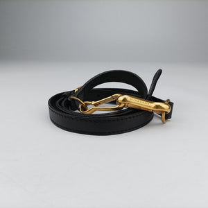 Pre-owned Burberry Bridle Black Leather shoulderbag | stylenewstar