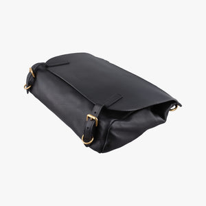 Pre-owned Burberry Bridle Black Leather shoulderbag | stylenewstar