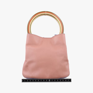 Pre-owned Marni Pannier Pink Leather shoulderbag | stylenewstar