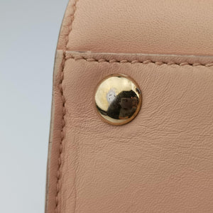 Vintage Ferragamo Gancini Juliet Beige leather handbag | stylenewstar