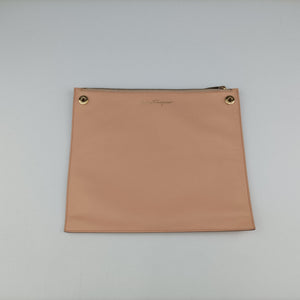 Vintage Ferragamo Gancini Juliet Beige leather handbag | stylenewstar