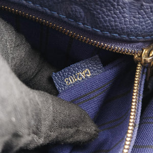 Pre-owned Louis Vuitton Metis Hobo Celeste Blue Monogram Empreinte M40812 shoulderbag | stylenewstar