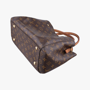 Pre-owned Louis Vuitton MONTAIGNE MM Brown Monogram Canvas M41056 shoulderbag | stylenewstar