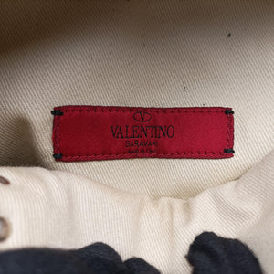 Pre-owned Valentino Rockstud Red Leather backpack/rucksack | stylenewstar