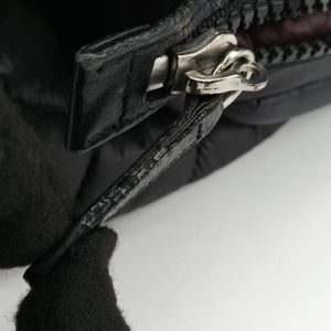 Pre-owned Chanel Cococoon Quilting Black Nylon×Leather A47107 handbag | stylenewstar