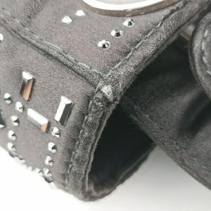 Pre-owned Christian Dior Lady Dior Black Silk shoulderbag | stylenewstar