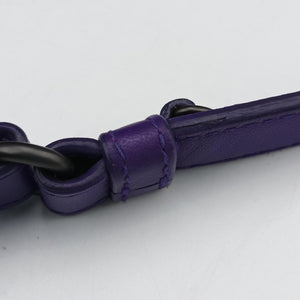 Secondhand Bottega Veneta Intrecciato Purple lambskin shoulderbag | stylenewstar