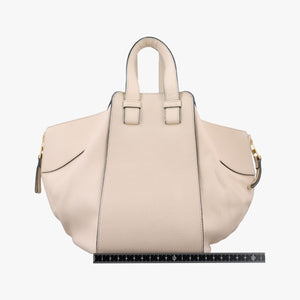 Pre-owned Loewe Hammock Beige Leather handbag | stylenewstar