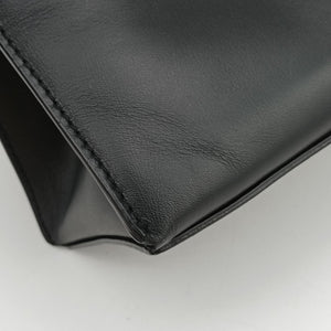 Vintage Balenciaga Padlock All Afternoon Black Leather shoulderbag | stylenewstar