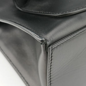 Vintage Balenciaga Padlock All Afternoon Black Leather shoulderbag | stylenewstar