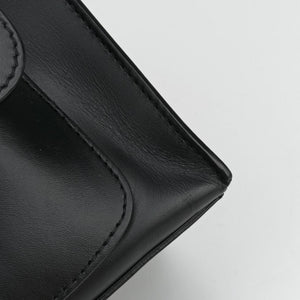 Vintage Balenciaga Padlock All Afternoon Black Leather shoulderbag | stylenewstar