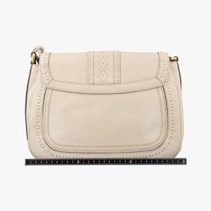 Pre-owned Gucci Snaffle Bit Beige Leather 263955 shoulderbag | stylenewstar