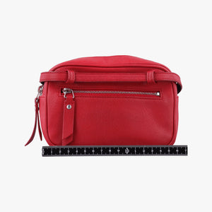Pre-owned Yves Saint Laurent Lou camera Red Leather 527096 shoulderbag | stylenewstar