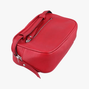 Pre-owned Yves Saint Laurent Lou camera Red Leather 527096 shoulderbag | stylenewstar