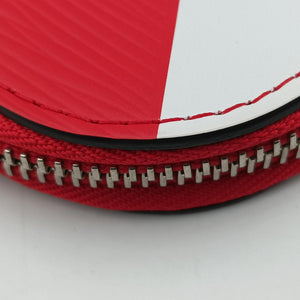 Pre-owned Louis Vuitton Pochette Jules Pouch GM 2018FIFA world cup Red×white Epi M63232 clutchbag | stylenewstar