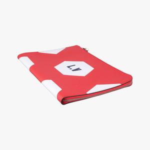 Pre-owned Louis Vuitton Pochette Jules Pouch GM 2018FIFA world cup Red×white Epi M63232 clutchbag | stylenewstar