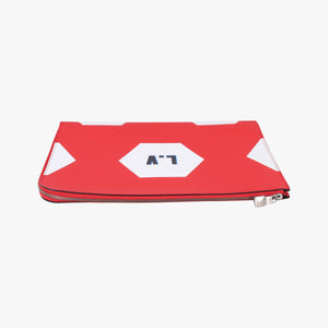 Pre-owned Louis Vuitton Pochette Jules Pouch GM 2018FIFA world cup Red×white Epi M63232 clutchbag | stylenewstar