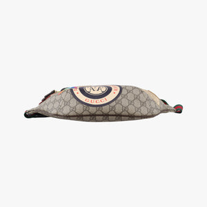 Pre-owned Gucci GG Supreme Courrier Brown×multicolor PVC coated canvas 529711 bum bag/waist bag | stylenewstar
