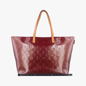 Pre-owned Louis Vuitton Bellevue GM Violet Vernis M93588 handbag | stylenewstar