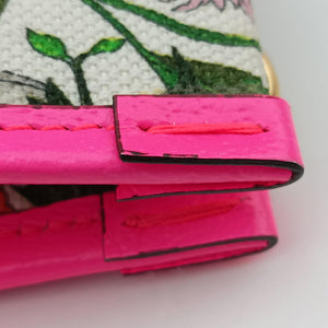 Pre-owned Gucci Flora Multicolour Canvas×Leather 550141 shoulderbag | stylenewstar