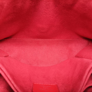 Pre-owned Louis Vuitton SAINT MICHEL Brown×COQUELICOT Monogram Canvas×epi M44031 shoulderbag | stylenewstar