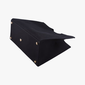 Pre-owned Fendi Fendace La Medusa Black canvas 8BH395 shoulderbag | stylenewstar
