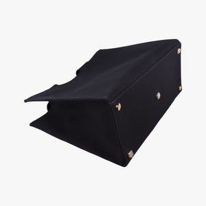 Pre-owned Fendi Fendace La Medusa Black canvas 8BH395 shoulderbag | stylenewstar