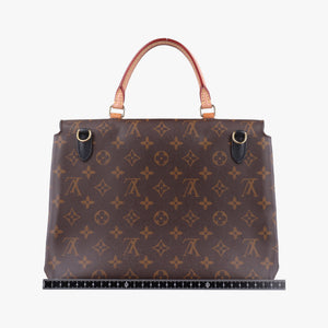 Pre-owned Louis Vuitton MARIGNAN brown×black Monogram Canvas×calf leather M44259 shoulderbag | stylenewstar