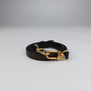 Pre-owned Louis Vuitton MARIGNAN brown×black Monogram Canvas×calf leather M44259 shoulderbag | stylenewstar