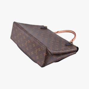 Pre-owned Louis Vuitton MARIGNAN brown×black Monogram Canvas×calf leather M44259 shoulderbag | stylenewstar