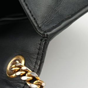 Pre-owned Yves Saint Laurent KATE Black Leather 354119 shoulderbag | stylenewstar