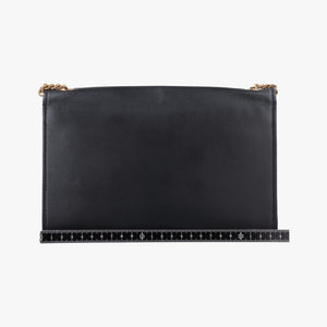 Pre-owned Yves Saint Laurent KATE Black Leather 354119 shoulderbag | stylenewstar