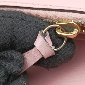 Pre-owned Louis Vuitton Portefeuille FLORE Chain brown×ROSE BALLERIN Monogram Canvas×calf leather M67405 shoulderbag | stylenewstar